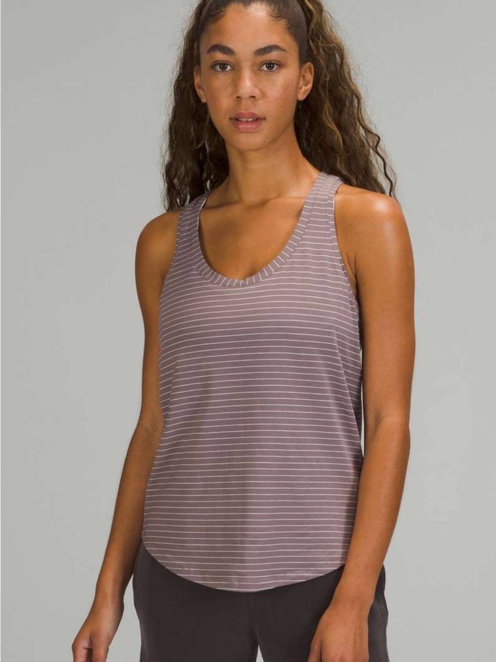 🍋lululemon athletica Striped Love Tank Top - Lunar Rock